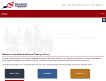 Tablet Screenshot of nvti.org
